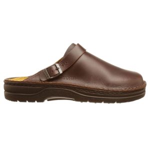 NAOT GLACIER - Men's Brown Leather Mule / Clog